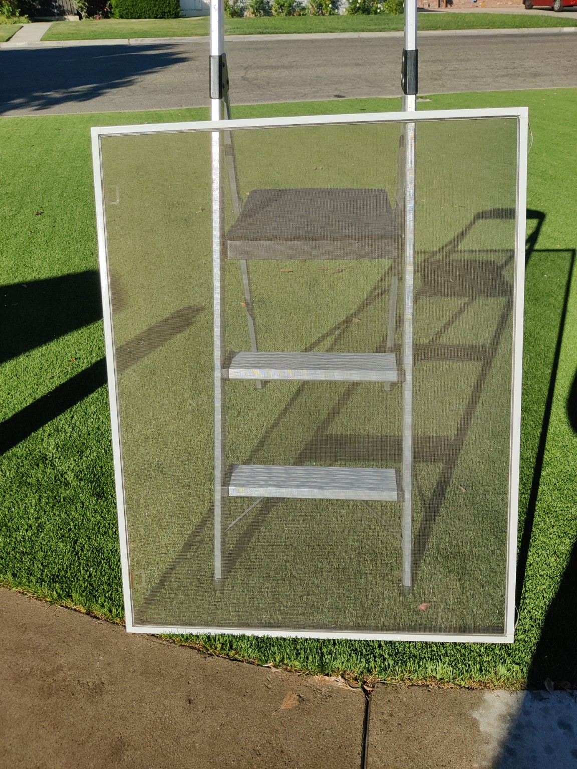 Before: dirty screen